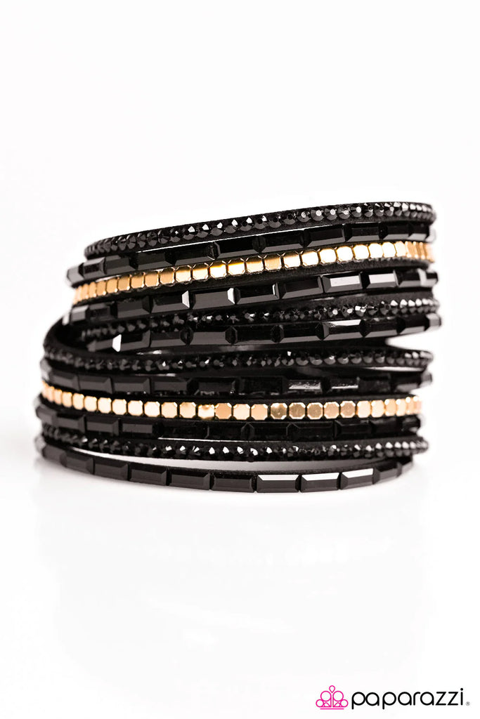 Gimme Some Sugar - Gold Paparazzi Bracelet
