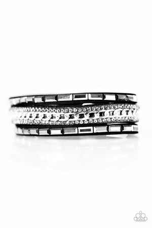 Girl Hustle - Black Paparazzi  Bracelet