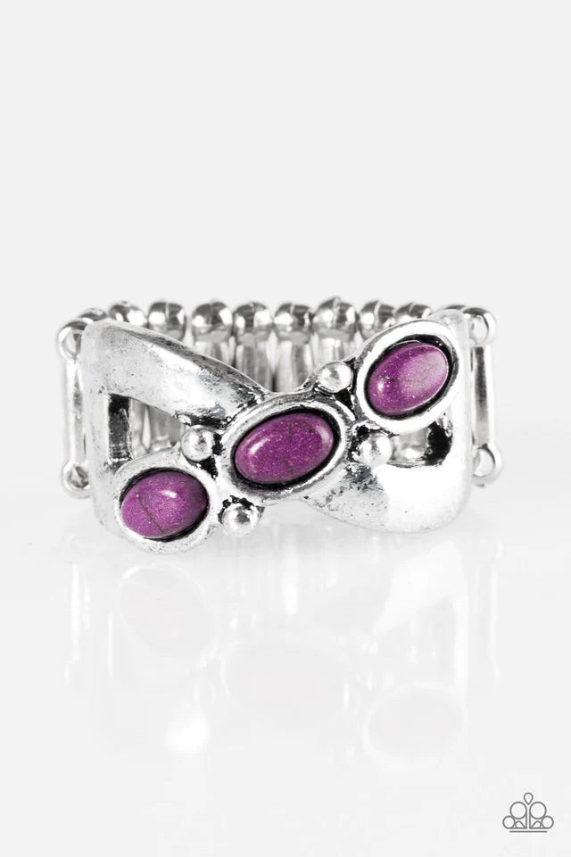 Endless Deserts Purple Paparazzi Ring