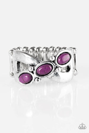 Endless Deserts Purple Paparazzi Ring