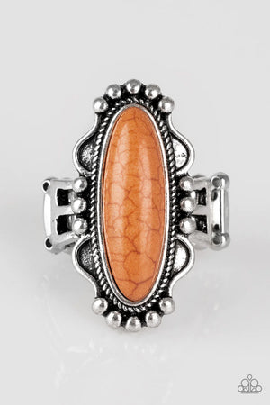 Leave No Trace - Brown Paparazzi  Ring