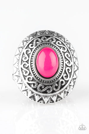Hello, Sunshine - Pink Paparazzi   Ring