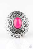 Hello, Sunshine - Pink Paparazzi   Ring