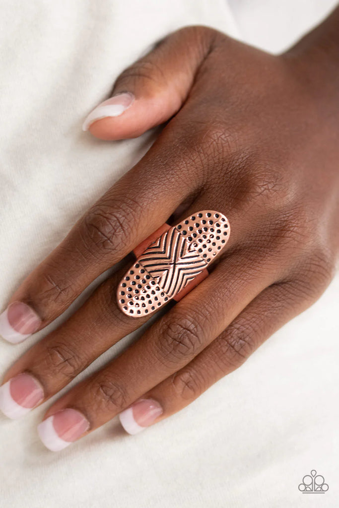 Guru Grunge - Copper Paparazzi   Ring