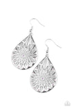 Icy Mosaic - Purple Paparazzi  Earrings