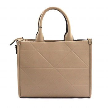 Khaki Handbag w/Matching Wallet Medium Size