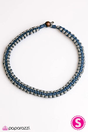 Go Tell It To The Mountain - Blue Paparazzi Necklace