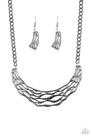 Fashionably Fractured - Black