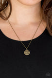 Find Joy - Brass  Paparazzi Necklace