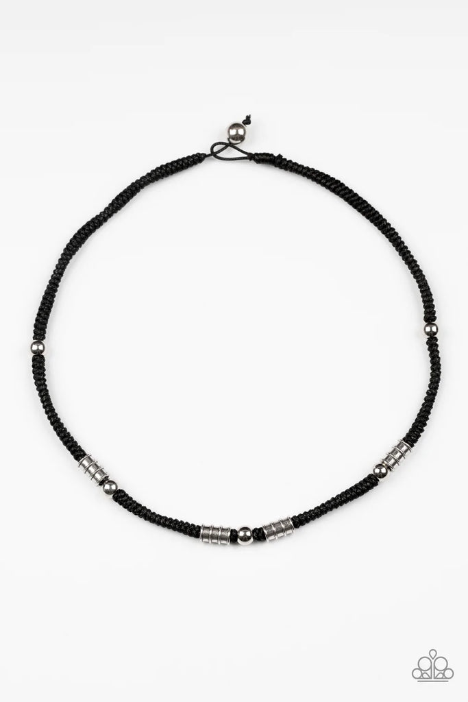 Ever The Explorer  Paparazzi Black Urban Necklace
