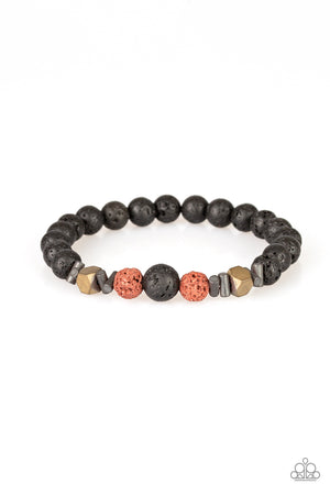 Empowered - Red  Paparazzi Accessories