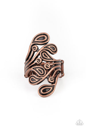 FRILL In The Blank - Copper Paparazzi Accessories