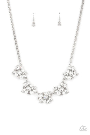 HEIRESS of Them All - White Paparazzi Accessories Necklace