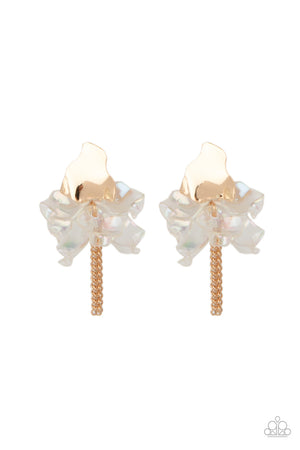 Harmonically Holographic - Gold  Paparazzi Accessories
