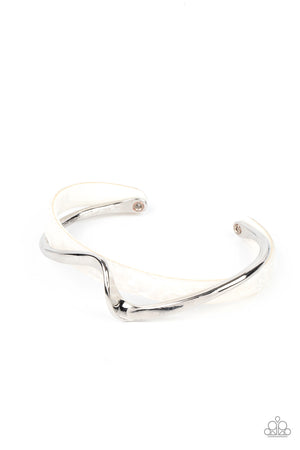 Craveable Curves - White  Paparazzi Bracelet