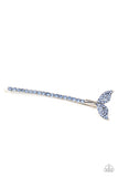 Deep Dive - Blue Paparazzi Mermaid Fin Hair Bobby Pin