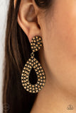 Pack In The Pizzazz - Brass  Paparazzi Accessories