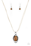 Desert Mystery - Brown  Paparazzi Necklace