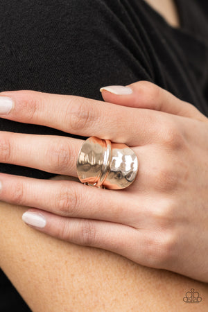 High Stakes Gleam - Rose Gold  Paparazzi Accessories