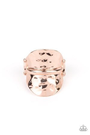High Stakes Gleam - Rose Gold  Paparazzi Accessories