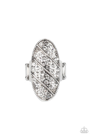 Galactic Glitz - White Paparazzi Accessories
