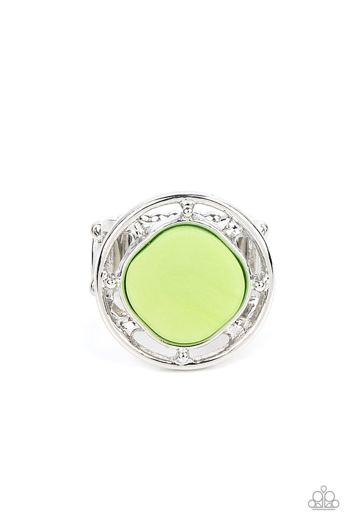 Encompassing Pearlescence - Green Paparazzi Accessories