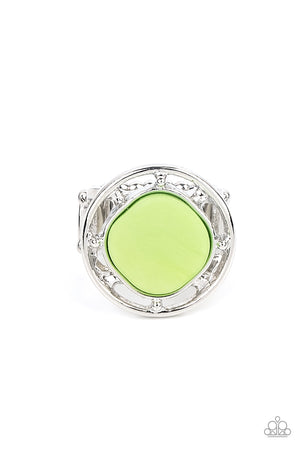 Encompassing Pearlescence - Green Paparazzi Accessories