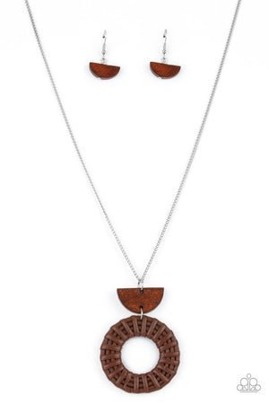 Homespun Stylist - Brown Paparazzi Urban Necklace