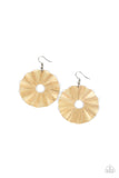 Fan the Breeze - Brown Paparazzi  Earrings