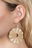Fan the Breeze - Brown Paparazzi  Earrings