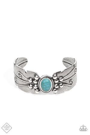 Desert Haven - Blue Fashion Fix Paparazzi Bracelet