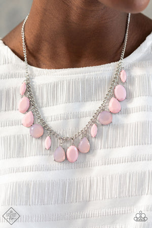 Glimpses of Malibu - Complete Trend Blend Paparazzi February 2022 FF Pink and Silver