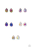 Iridescent Oversized Teardrop Starlet Shimmer Earring