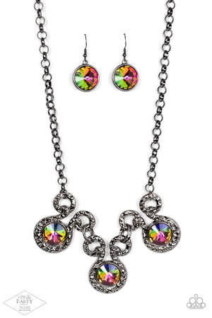 Hypnotized - Multi Paparazzi Necklace