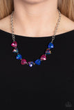 Dreamy Drama - Blue Paparazzi Necklace