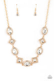 Diamond of the Season - Gold Paparazzi Necklace
