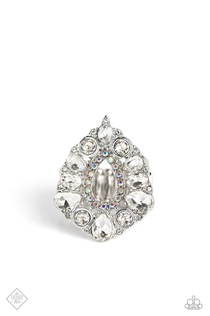 First Class Fairytale - White Paparazzi Ring