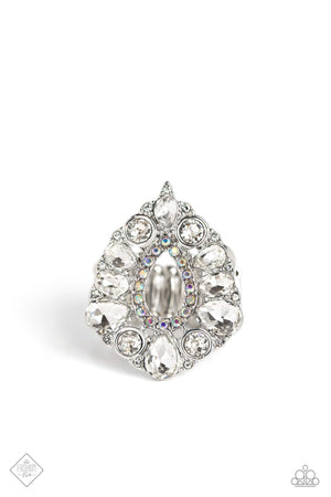 First Class Fairytale - White Paparazzi Ring