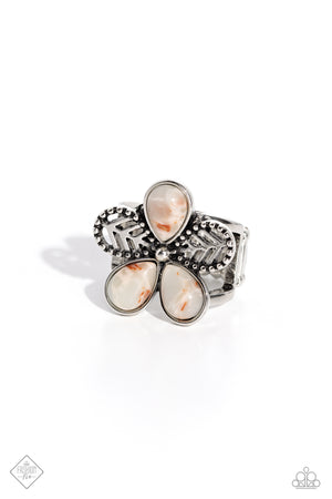 Free-Spirited Formal - Blue Paparazzi Ring