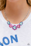 Evolving Elegance - Pink Paparazzi Necklace