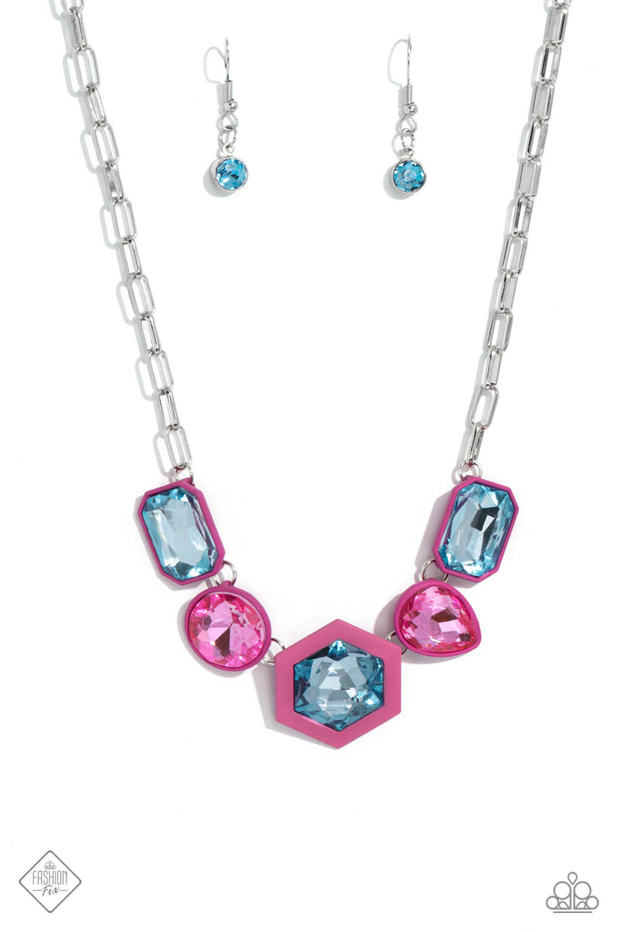 Evolving Elegance - Pink Paparazzi Necklace