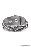 Rock Legend - Silver Paparazzi Bracelet