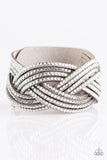 Big City Shimmer - Silver Paparazzi  Bracelet