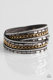 Cheaters Never Prosper -Gold  Paparazzi Bracelet