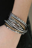 Cheaters Never Prosper -Gold  Paparazzi Bracelet