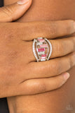 Treasure Chest Charm - Pink Paparazzi   Ring