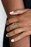 Stratospheric - Brown Paparazzi  Ring