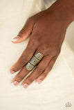 Guru Grunge - Brass Paparazzi  Ring
