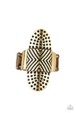 Guru Grunge - Brass Paparazzi  Ring