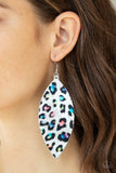 Once a CHEETAH, Always a CHEETAH - Multi Paparazzi  Earrings